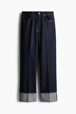 H&M Straight Regular Jeans - Blue