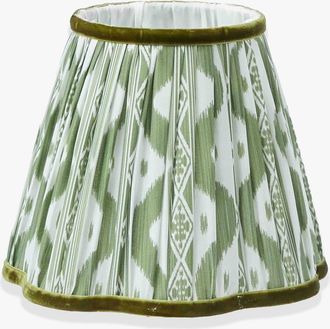 Mrs. Alice Ikat Lampshade in Olive at Nordstrom