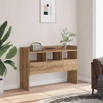 Berkfield Home Sideboard Artisan Oak 105x30x70 cm Engineered Wood in Brown | Size: 105 x 30 x 70 cm