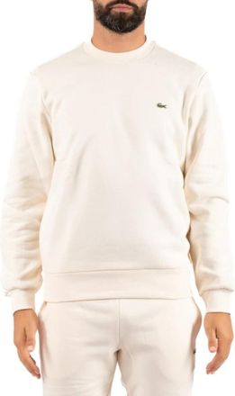 Lacoste Felpa - Heren - Sweatshirts - Beige - XS - Hoodies & sweatvesten