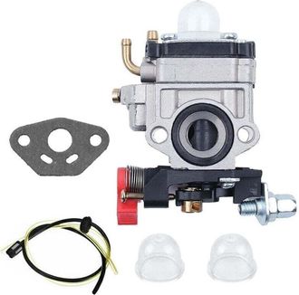 OEM Carburador Compatible Con Desbrozadoras Y Cortac&eacute;spedes Walbro Tipo Wyj De 26 Cc A 33 Cc, Con Espaciador De Bomba Primaria Y Conjunto De Manguera De C