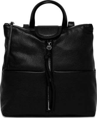 Gianni Chiarini Zaino con zip e manico - Nero