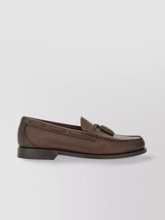 G.H. Bass & Co. loafers with round toe and tassel detail