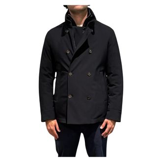 Montecore Winter Jackets, male, Blue, 3XL, Giacca Doppipetto Imbottito