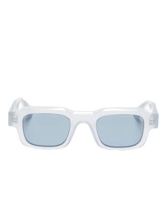 Thierry Lasry Flexxxy rectangle-frame sunglasses - unisex - Acetate - 47 - Blue