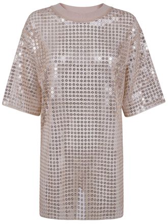 Fabiana Filippi Campagna Sequins Tshirt Blouse