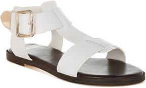 Rag & Co. Shayla Gladiator Flat Sandal in White at Nordstrom Rack, Size 7.5