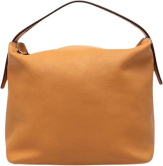 Loewe Pre-owned Shoulder Bag - Dames - Vintage Schoudertas - Bruin - ONE Size - Leer - Vintage