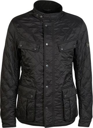 Barbour Jassen, Heren, Zwart, M, Tourer Ariel Polarquilt