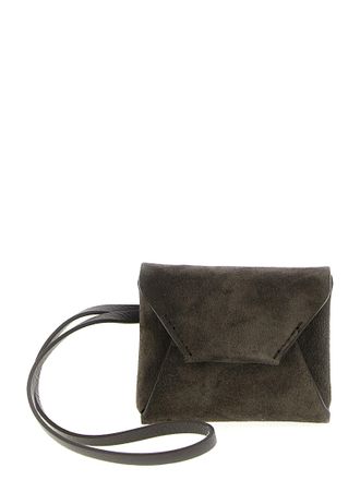 Brunello Cucinelli Suede Bag Charm Accessori Marrone-Donna