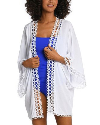 La Blanca Kimono Coverup