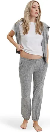 Nom Maternity Wren Under-the-belly Maternity Sweatpants in Grey at Nordstrom, Size X-Small