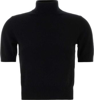 Dolce & Gabbana Knit - Dames - Cashmere truien - Zwart - XS - Kasjmier - Truien & Vesten