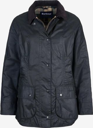 Barbour Wachstuchjacke mit Hemdkragen Beadnell