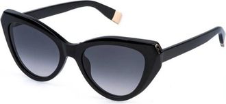 Furla Sfu 977 0700 Zonnebril - Dames - Zonnebrillen - Zwart - 54 MM - Accessoires
