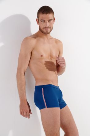 HOM Badepants HOM Nautical cup, Herren, Gr. XXL, N-Gr, blau (navy), Microfaser, Obermaterial: 80% Polyamid, 20% Elasthan. Futter: 73% Polyamid, 27% Elasth