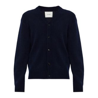 Lisa Yang Cashmere Cardigan Fenris - Heren - Truien - Blauw - Maat: 2XL Kasjmier