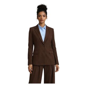 Imperial Blazers, female, Brown, Size: XS abiti Poliestere