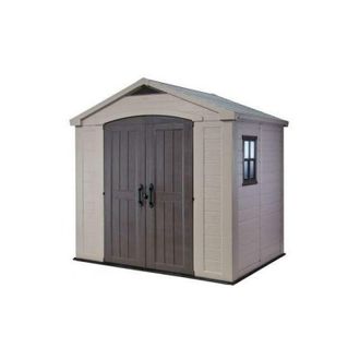 Keter Caseta Cobertizo Resina Jardin Factor 8x6 Keter