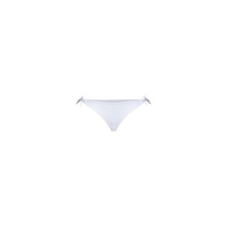 Brunello Cucinelli Brunello Cucinelli, Bikinis, female, White, Size: L Techno-jersey Bikini Brief with Monili