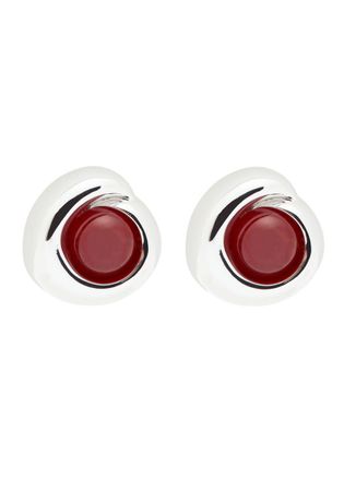 Julietta Agnes Sterling Silver-plated Stud Earrings - One Size