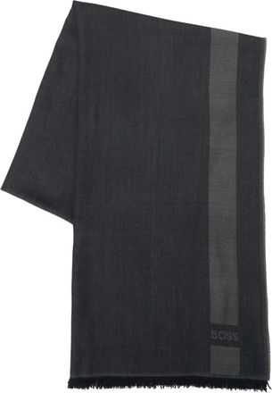 HUGO BOSS Accessories - Heren - Wintersjaals - Grijs - ONE Size - Accessoires