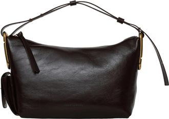Marc Jacobs Juliette Leren Schoudertas - Dames - Schoudertassen - Bruin - ONE Size - Leer - Tassen
