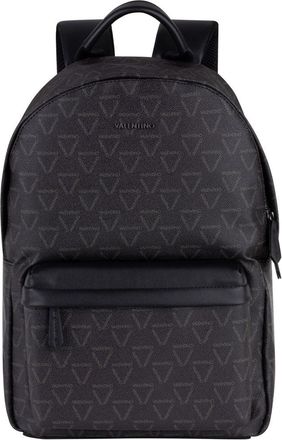 Valentino Handbags Delta Mono Logo Backpack Black