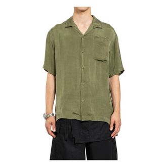 maharishi Heren, Overhemden, Groen, Maat: XL Satijn