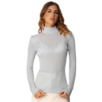 Elisabetta Franchi Mujer, Jerseys, Azul, Talla: S