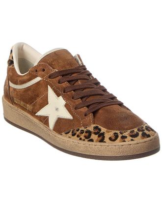 Golden Goose Ballstar Suede & Haircalf Sneaker