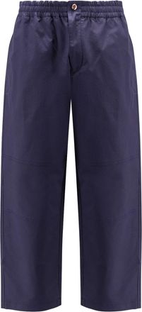 Moncler Moncler X Gilga Farm Designed By Donald Glover Cotton Blend Trousers-Uomo