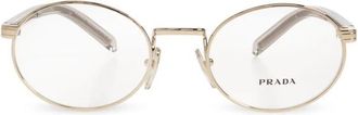 Prada Prescription Glasses B55V - unisex - Brillen - Geel - 52 MM - Accessoires