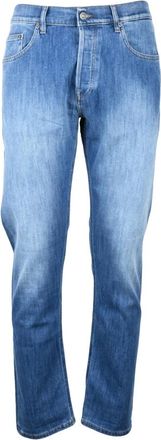 Dondup Icon Jeans - Heren - Slim Fit Jeans - Blauw - W38 - Katoen - Jeans