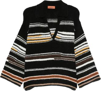 Missoni Polo a righe - Nero