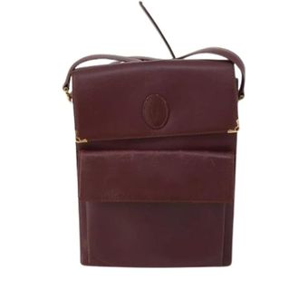 Cartier Borsa a spalla vintage in pelle Pre-owned - - Pre-owned - Donna - Rosso - ONE SIZE