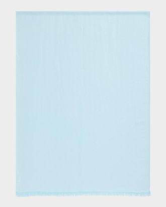 Carolyn Rowan Metallic Cotton and Viscose Shawl