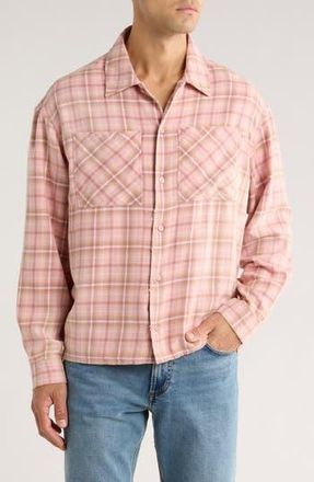 Represent Check Button-Up Shirt in Quartz at Nordstrom Rack, Size Xx-Large