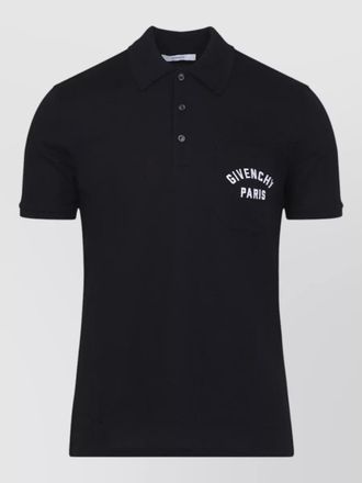 Givenchy cotton short-sleeve polo shirt