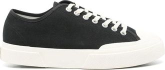 Superga Schoenen, Heren, Zwart, 41 EU, Zwarte Veterschoenen met Flatformzool