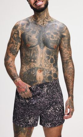 Savage x Fenty Savage X Satin Boxers in Afterhours Savage Instinct at Nordstrom, Size Xxx-Large