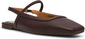 Dolce Vita Fiera Slingback Flat in Brown Smooth at Nordstrom Rack, Size 7.5