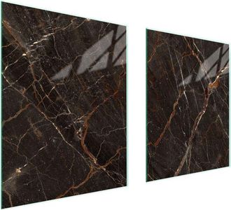 OEM Placa Protectora De Vidrio Para Estufa 85x52 M&aacute;rmol