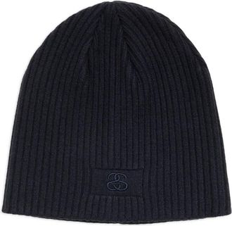 St&uuml;ssy Berretto con ricamo - Nero