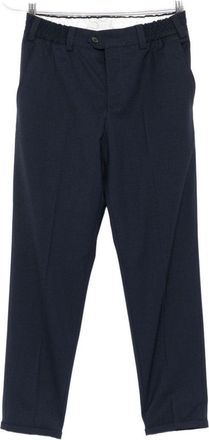 Pantaloni Torino Pinstripe Trousers With Elastic Waistband