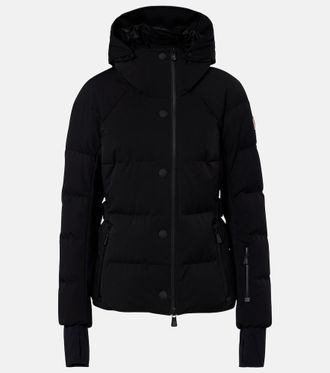 Moncler Guyane hooded down ski jacket