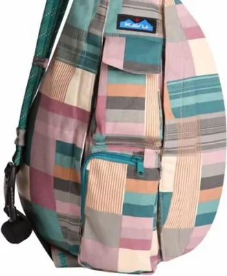 Kavu Unisex Rope Bag In Grandmas Quilt