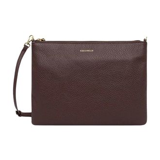Coccinelle Beste Crossbody - Dames - Tassen - Bruin - Maat: ONE Size Leer