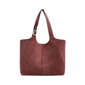 Coccinelle C-Me Softy Tote Bag - Dames - Shoppers - Rood - ONE Size - Katoen - Tassen