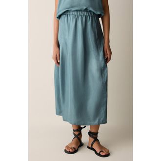 Eileen Fisher Lantern Maxi Skirt in Nile at Nordstrom, Size X-Small
